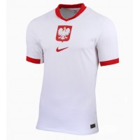 Camiseta Polonia Primera Equipación Eurocopa 2024 manga corta